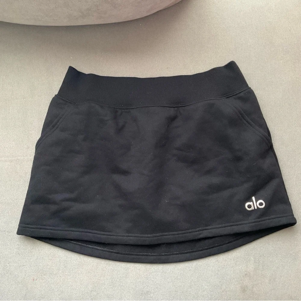 Alo Yoga Accolade Skirt Black S